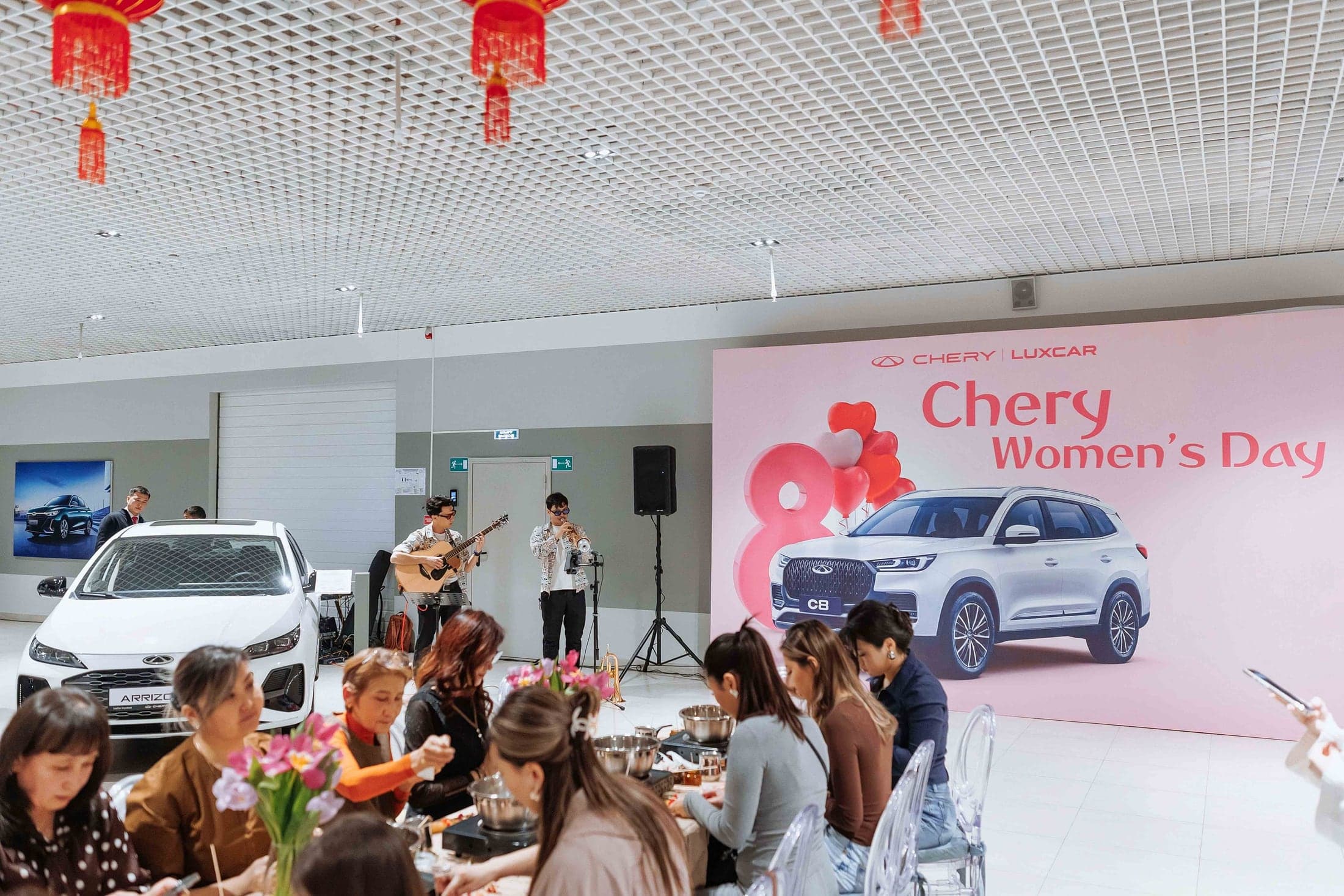 Мастер-класс для женской команды Chery